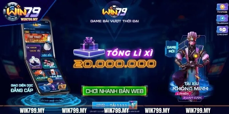 Bet thủ có thể tải ứng dụng qua mã QR 