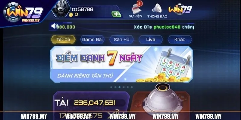 Chương trình ưu đãi hot dành riêng cho thành viên WIN79